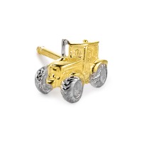 Pendientes 1ud Oro amarillo de 375/9K Tractor