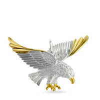 Colgante Plata Bicolor Águila