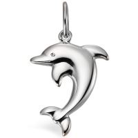 Colgante Plata delfín