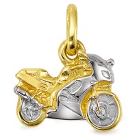Colgante 750/oro amarillo de 18 quilates Motocicleta-522947