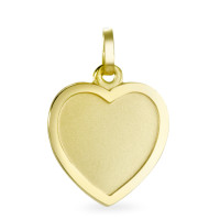 Colgante grabado 750/oro amarillo de 18 quilates Corazón-557018