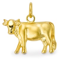 Colgante 750/oro amarillo de 18 quilates Vaca