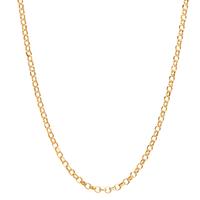 Collar Plata Amarillo Dorado 50 cm-571280