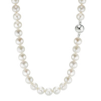 Collar Plata Rodio plateado Perla cultivada de agua dulce 45 cm-581880