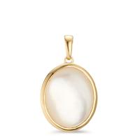 Colgante Plata Amarillo Dorado Madre perla-607483