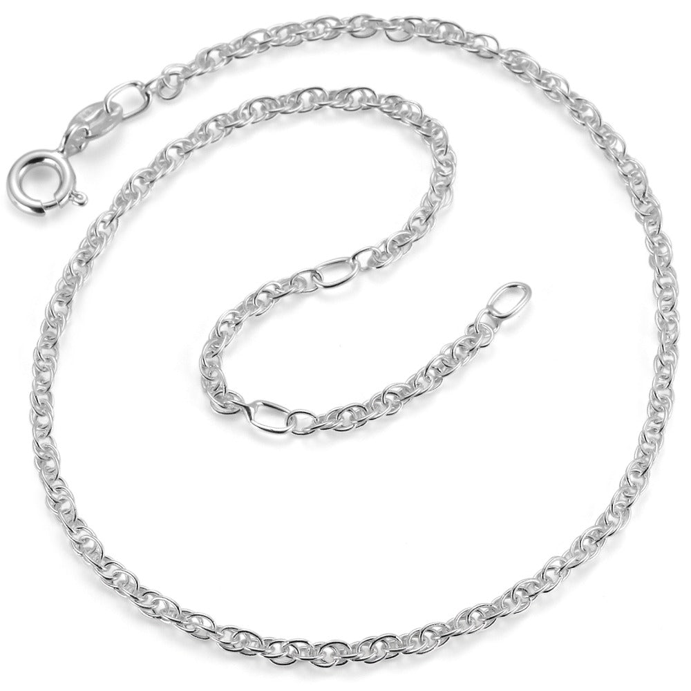 Tobilleras Plata 22-26 cm Ø1.3 mm