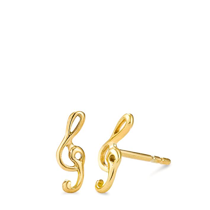 Pendientes Oro amarillo de 375/9K Música