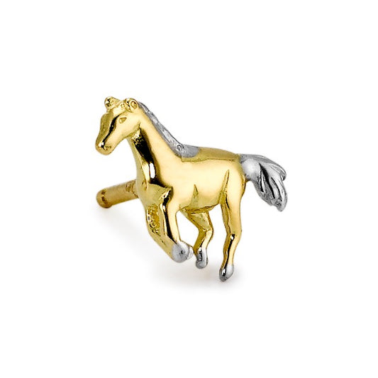 Pendientes 1ud 750/oro amarillo de 18 quilates Caballo