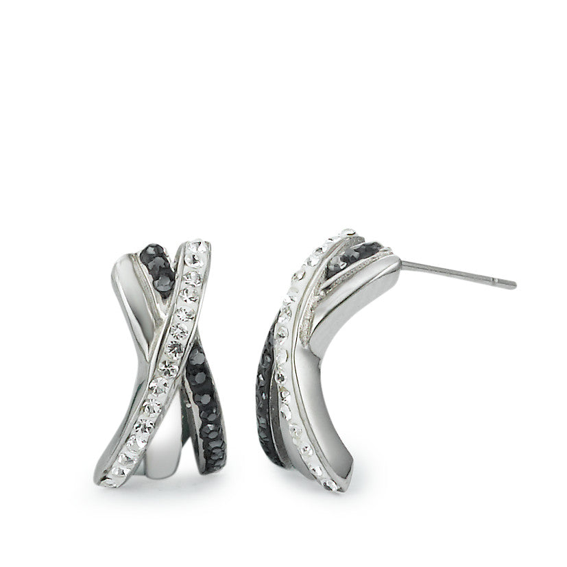 Pendientes Acero inoxidable Cristal