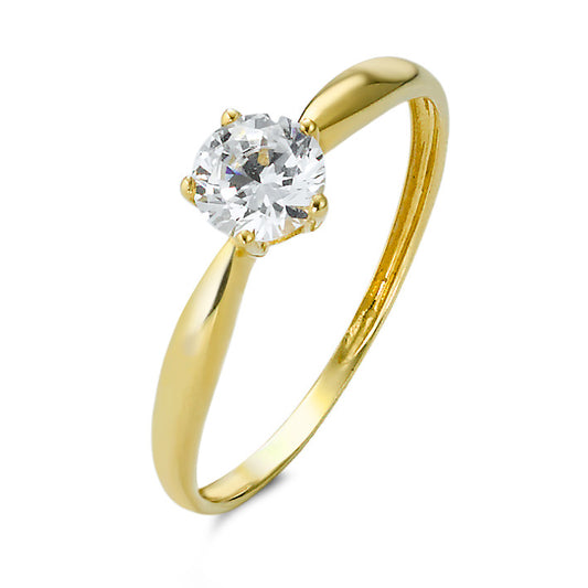 Anillo de dedo Oro amarillo de 375/9K Circonita