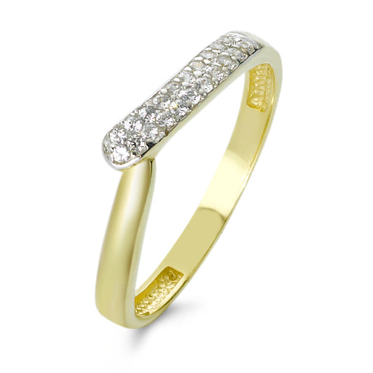 Anillo de dedo Oro amarillo de 375/9K Circonita