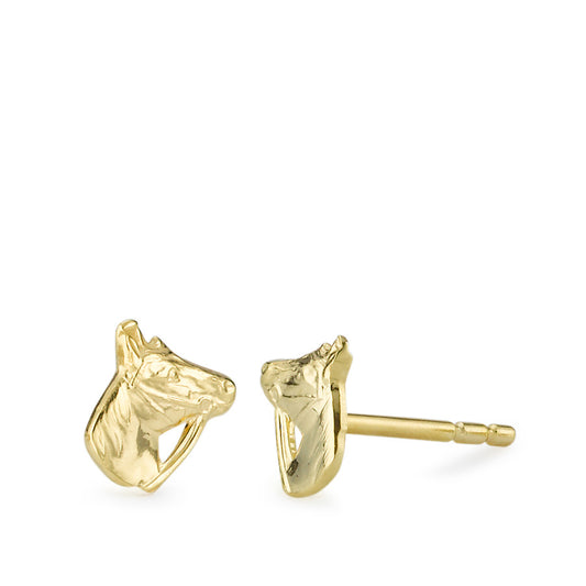 Pendientes Oro amarillo de 375/9K Caballo