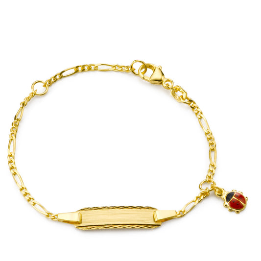 Pulsera grabada Oro amarillo de 375/9K 12-14 cm