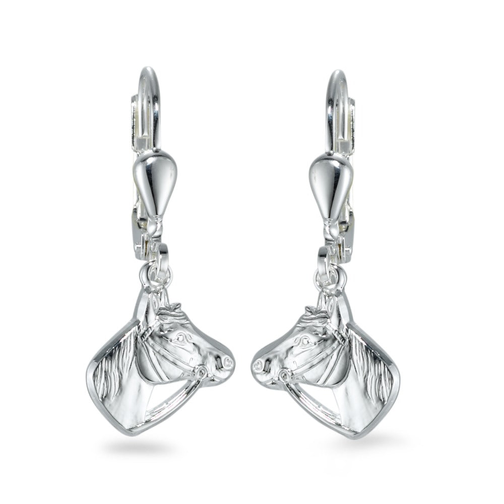 Pendientes Plata Caballo