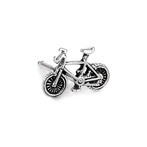 Pendientes 1ud Plata Patinado Bicicleta de montaña