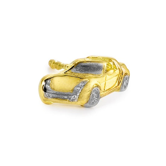 Pendientes 1ud 750/oro amarillo de 18 quilates Coche