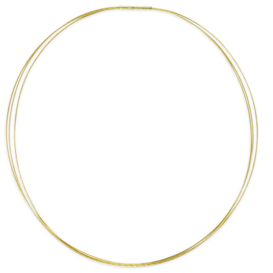 Collar 750/oro amarillo de 18 quilates 42 cm