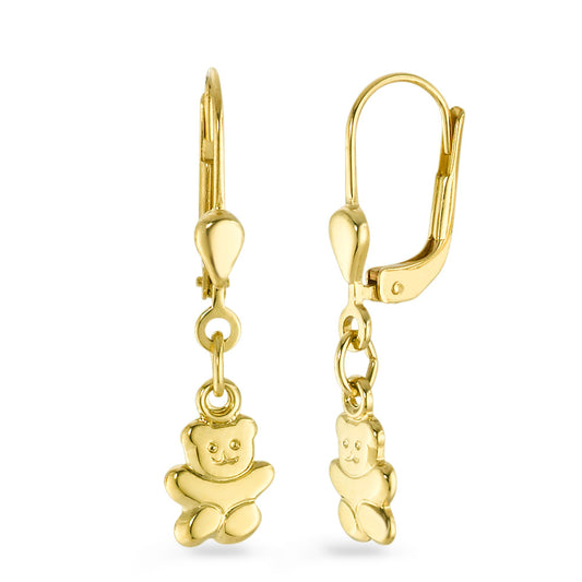 Pendientes 750/oro amarillo de 18 quilates