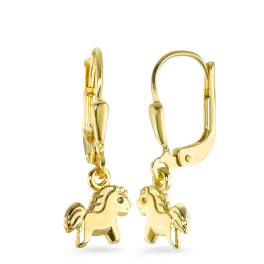 Pendientes 750/oro amarillo de 18 quilates