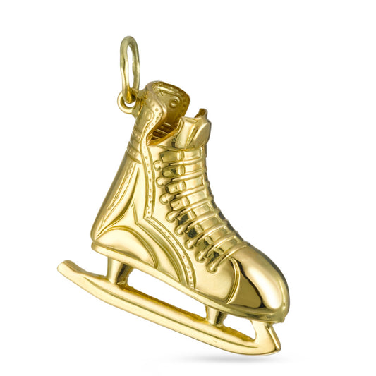 Colgante 750/oro amarillo de 18 quilates Hockey sobre hielo