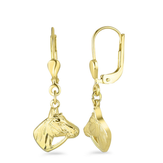 Pendientes Oro amarillo de 375/9K Caballo