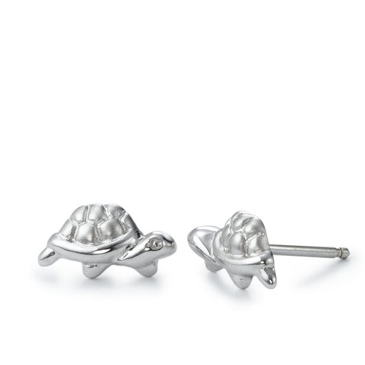 Pendientes Plata Rodio plateado Tortuga