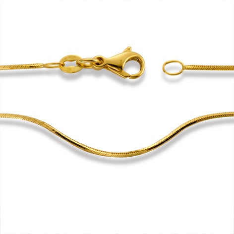 Collar 750/oro amarillo de 18 quilates 42 cm