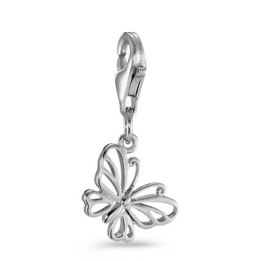 Charms Plata Rodio plateado Mariposa