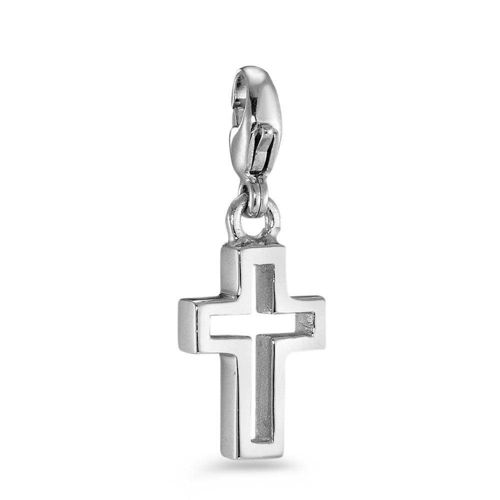 Charms Plata Rodio plateado Cruz