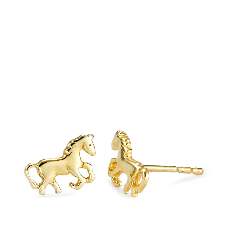 Pendientes Oro amarillo de 375/9K Caballo