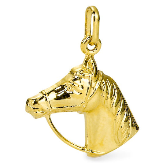 Colgante 750/oro amarillo de 18 quilates Caballo