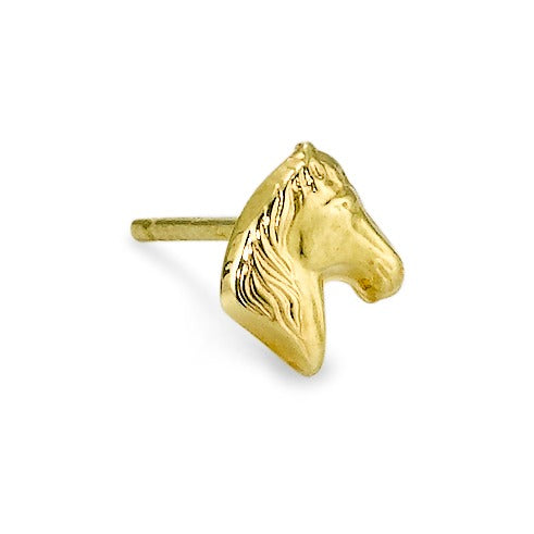 Pendientes 1ud Oro amarillo de 375/9K Caballo