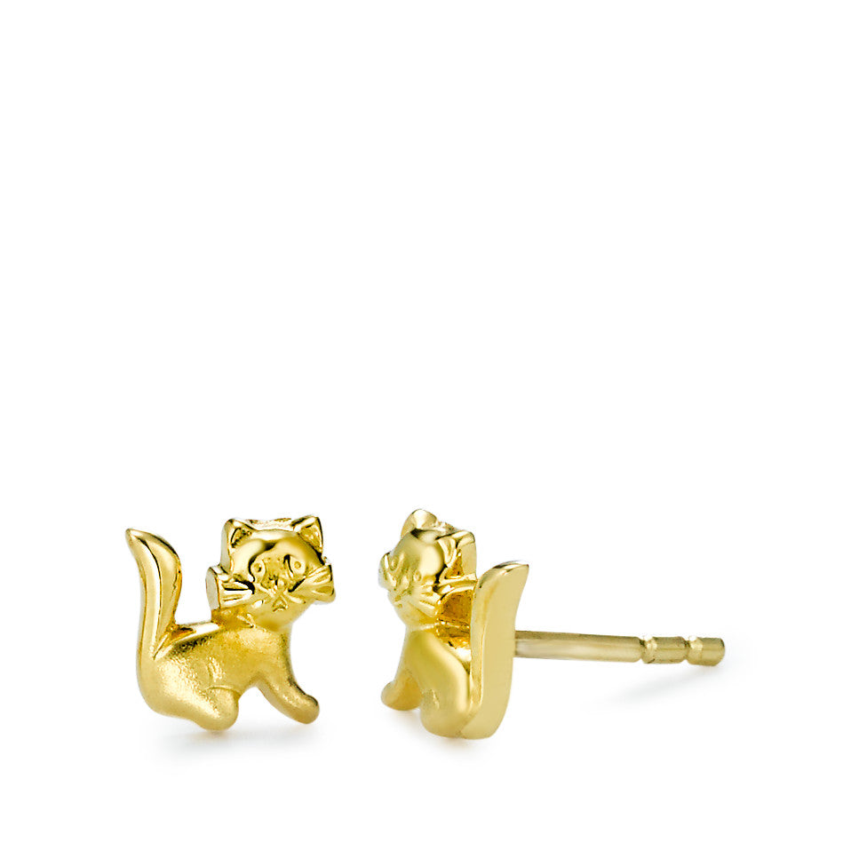 Pendientes Oro amarillo de 375/9K Gato