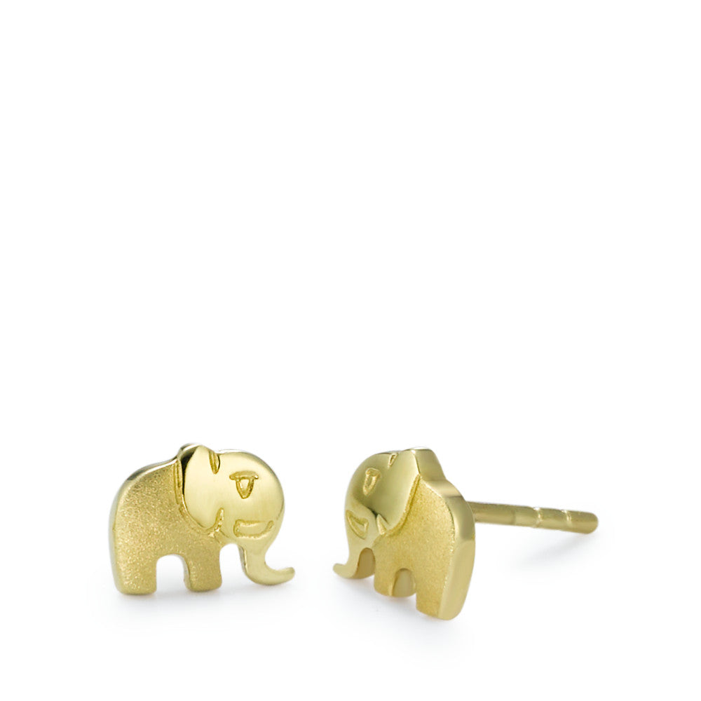 Pendientes Oro amarillo de 375/9K Elefante