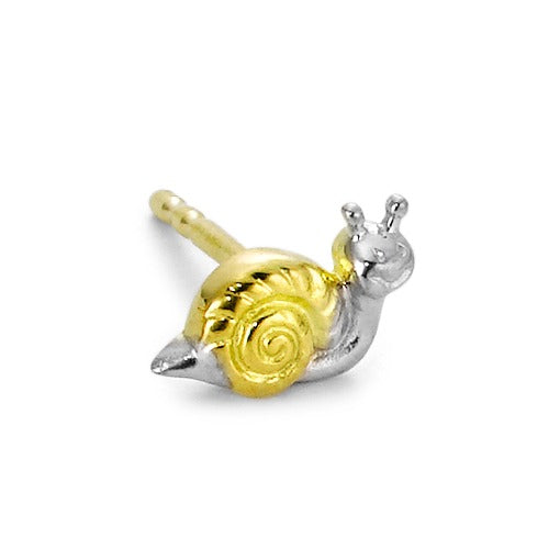 Pendientes 1ud 750/oro amarillo de 18 quilates Caracol