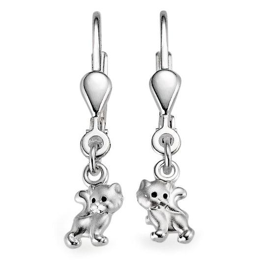 Pendientes Plata Gato