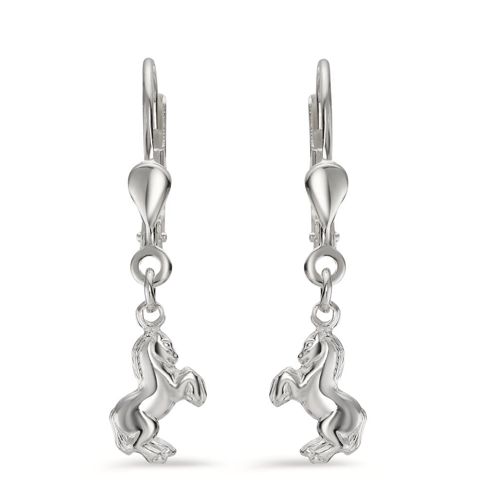 Pendientes Plata Caballo