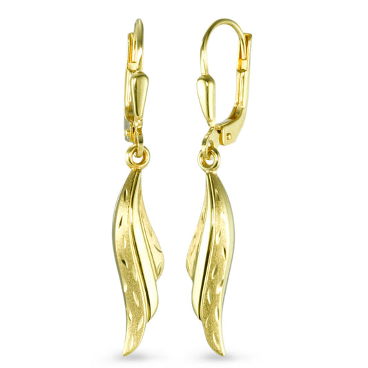 Pendientes 750/oro amarillo de 18 quilates