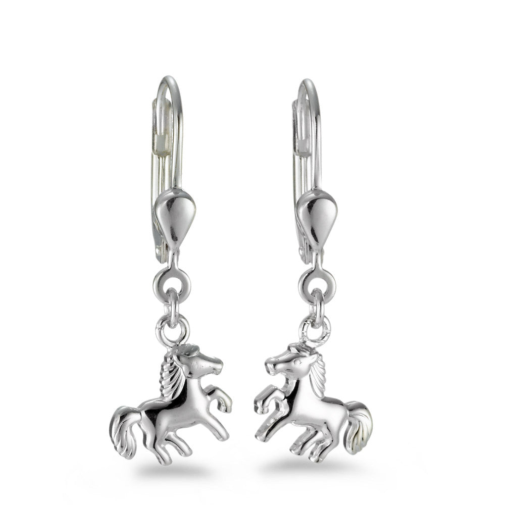 Pendientes Plata Caballo