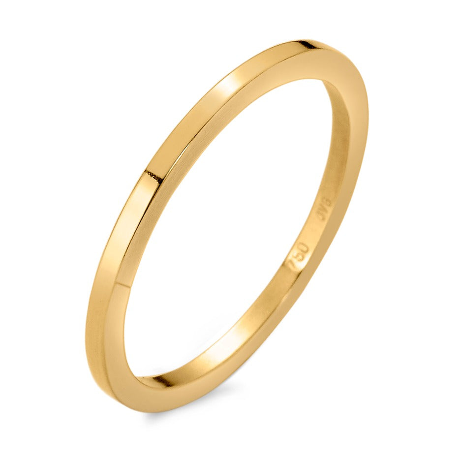 Anillo 750/oro amarillo de 18 quilates