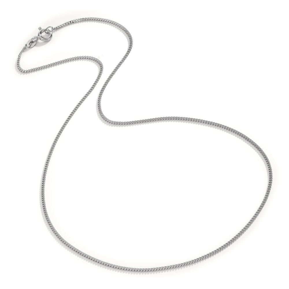 Panzer-Collar Oro blanco de 585/14 kt. 42 cm