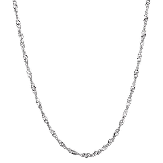 Collar Plata Rodio plateado 42 cm