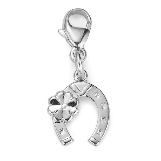 Charms Plata Rodio plateado herradura