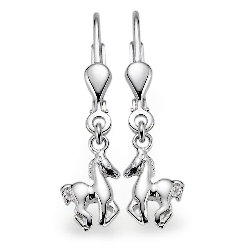 Pendientes Plata Caballo