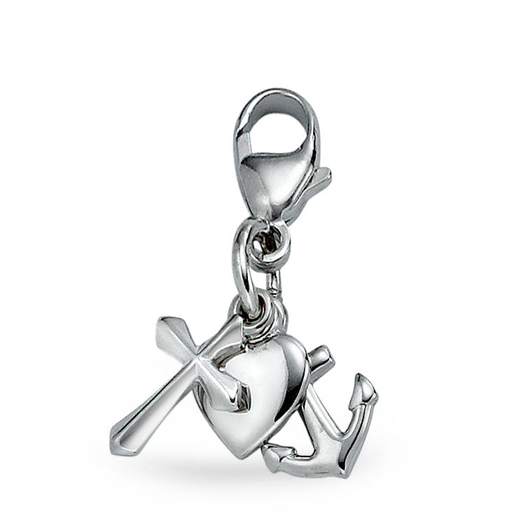 Charms Plata Rodio plateado