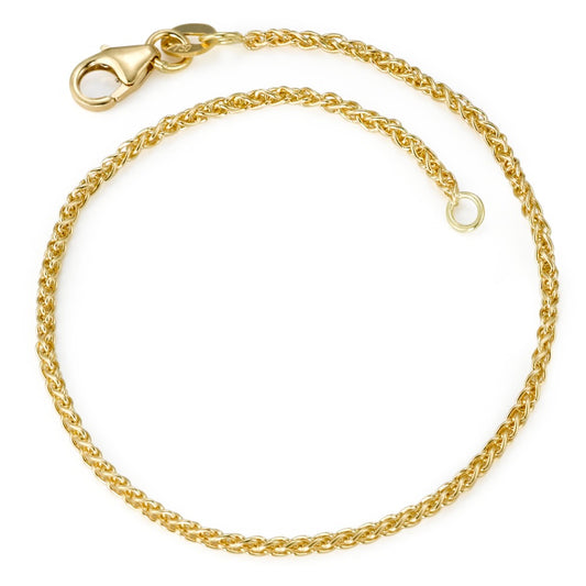 Pulsera 750/oro amarillo de 18 quilates 19 cm Ø1.6 mm