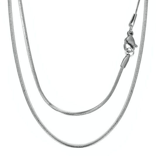 Collar Acero inoxidable 42 cm