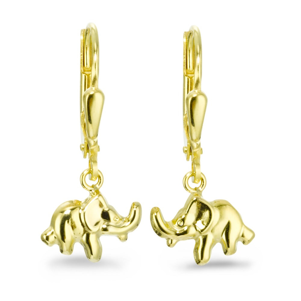 Pendientes Oro amarillo de 375/9K Elefante