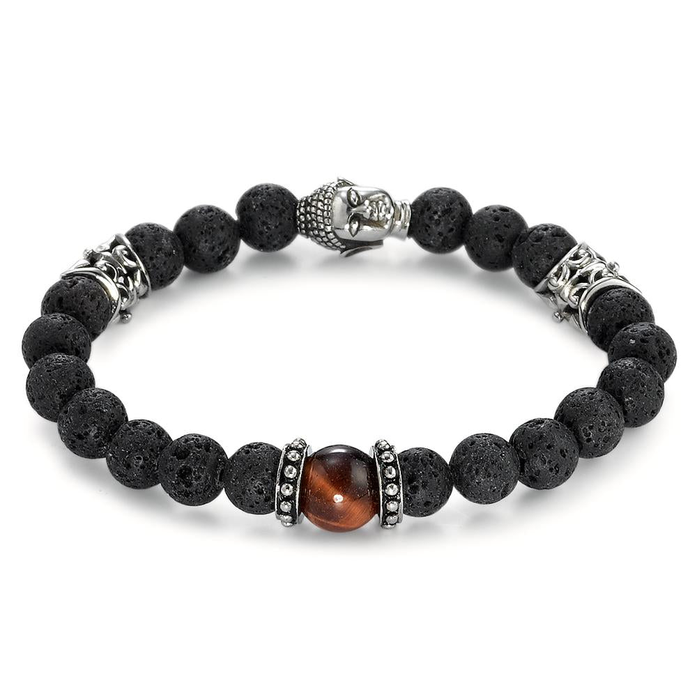 Pulsera Acero inoxidable Lava 19 cm