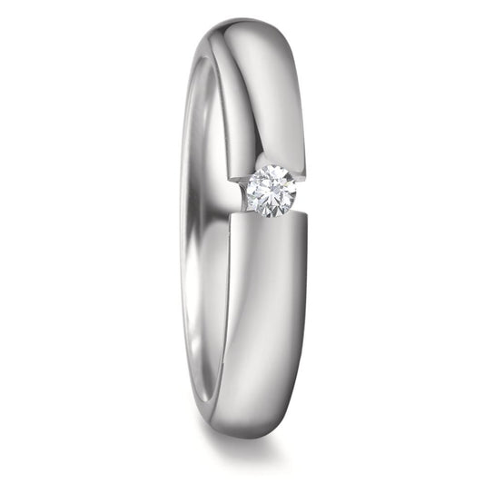 Anillo de pareja Titanio Diamante 0.05 ct, w-si